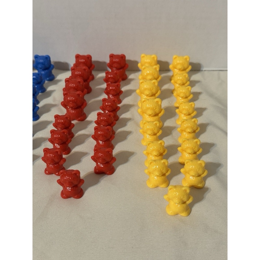 Counting Bears Set Learning Counting Color & Sorting Toy Math Educational 87 Pcs - Picture 2 of 8